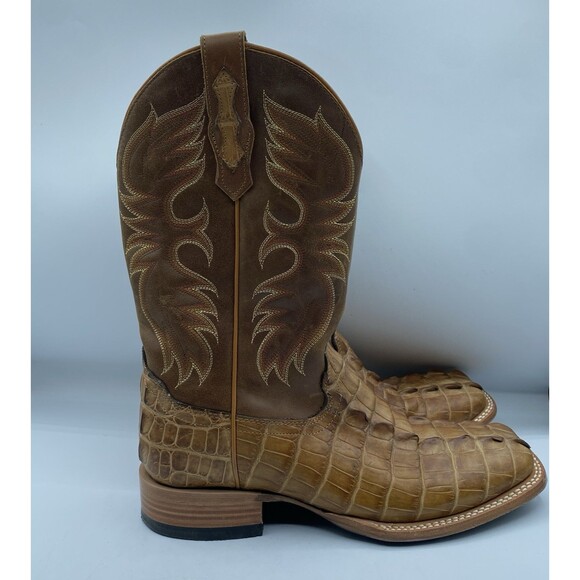 Cody James Boot Mens Men 9.5 D Caiman Cognac 12
